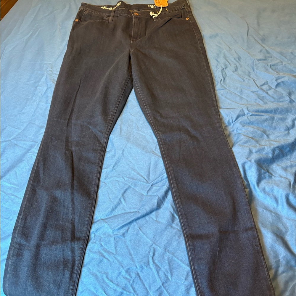 Madewell Blue Skinny High Rider Jeans